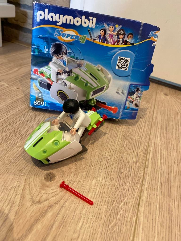 Playmobil Super 4 set 6691, Ophalen, Gebruikt, Complete set