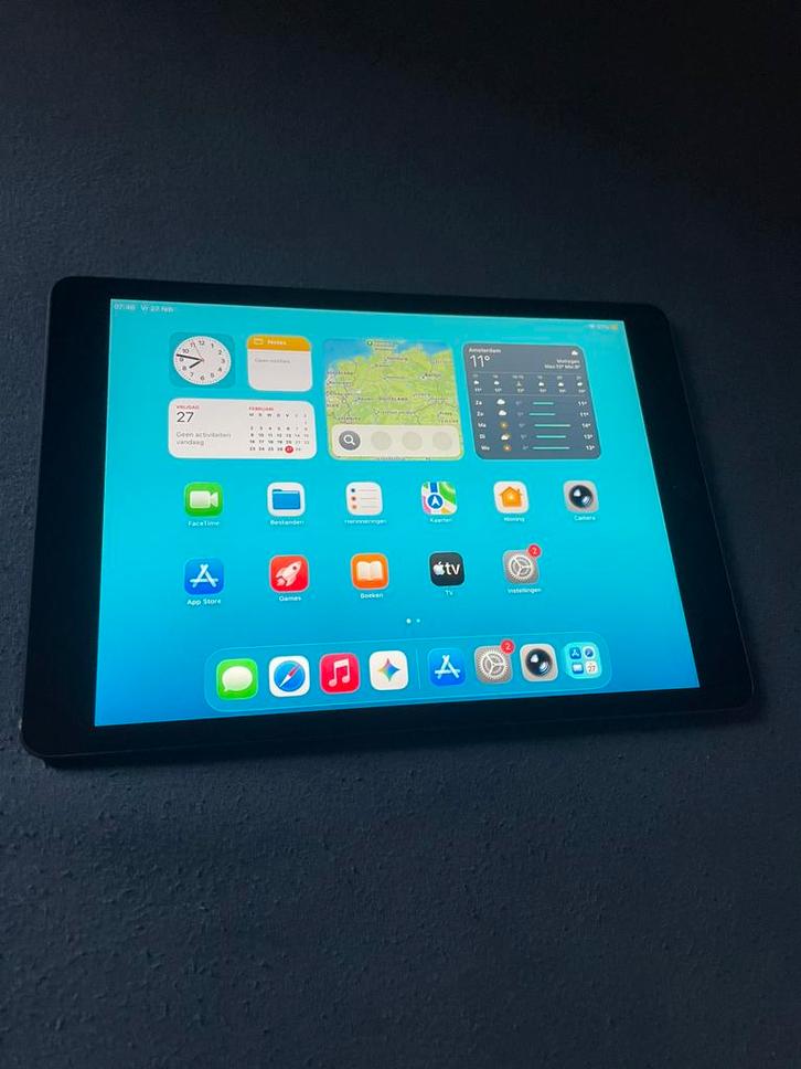 iPad 9e Generate Spacegrey Nieuw, Computers en Software, Apple iPads, Nieuw, Apple iPad, Wi-Fi, 10 inch, 64 GB, Zwart, Ophalen of Verzenden