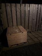 Gratis pallet met houten box, Ophalen, Zo goed als nieuw, Minder dan 200 cm, Vuren