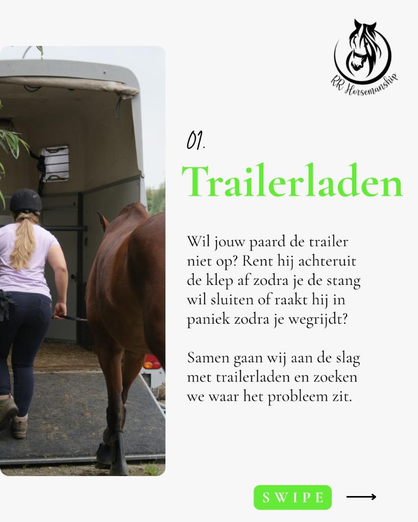 Trailerladen | Probleemgedrag oplossen | Jong paard, Ophalen of Verzenden, Nieuw