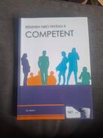 Boek Rekenen MBO Niveau 4 Competent Jos Baars ongebruikt, Ophalen of Verzenden