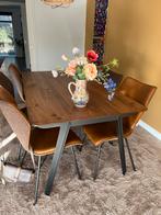 Notenhouten eettafel Bert Plantagie 180/100 cm, Huis en Inrichting, Tafels | Eettafels, Ophalen, 50 tot 100 cm, Zo goed als nieuw