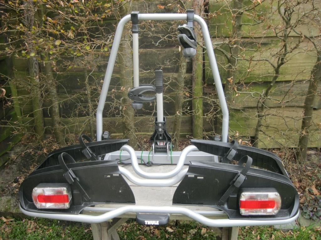 fietsendrager Thule, Auto diversen, Fietsendragers, Ophalen, Zo goed als nieuw, Trekhaakdrager, Elektrische fiets