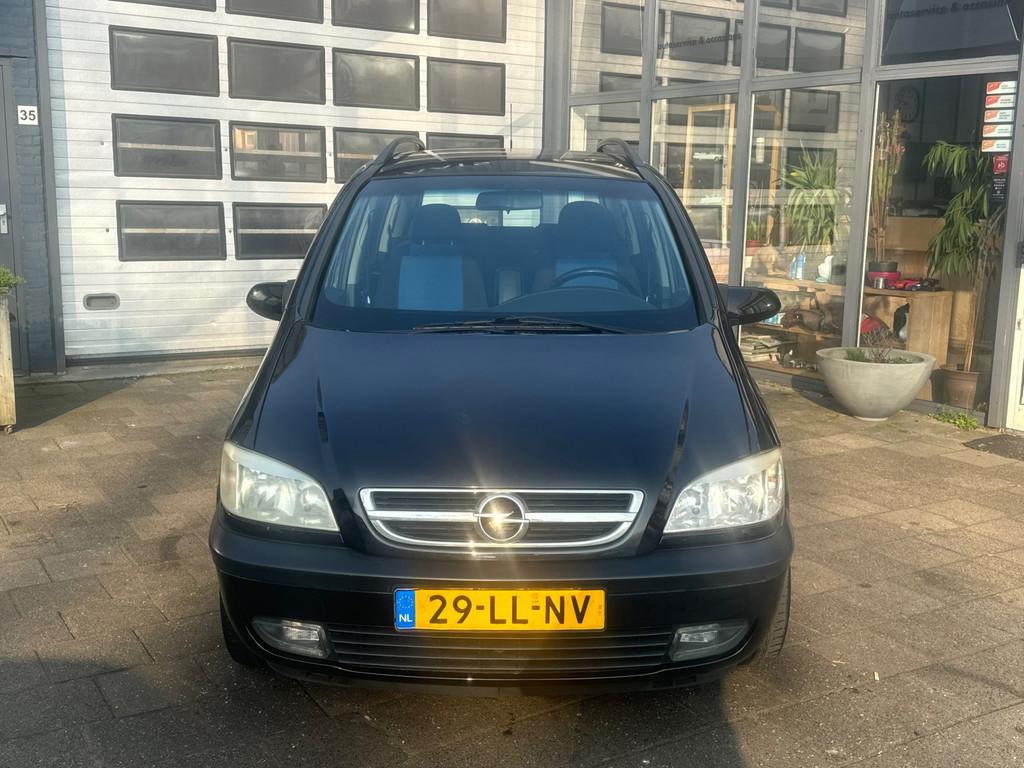 Opel Zafira 1.8-16V Elegance | Clima | Cruise | 7-PERS, Auto's, Opel, Gebruikt, 4 cilinders, Zwart, Origineel Nederlands