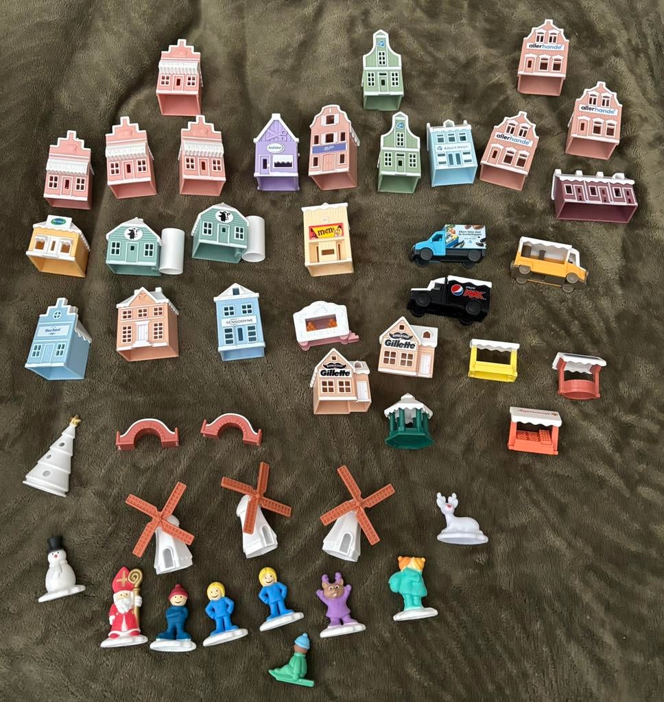 Diverse Albert Heijn Winterdorphuisjes etc. ZGAN, Albert Heijn, Ophalen of Verzenden