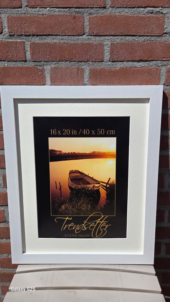 Fotolijst, Huis en Inrichting, Woonaccessoires | Lijsten, Ophalen, Hout, Minder dan 50 cm, Minder dan 50 cm