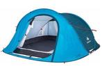 Quechua Waterproof pop-up camping tent 2 seconds, Ophalen, Gebruikt, Tot en met 2