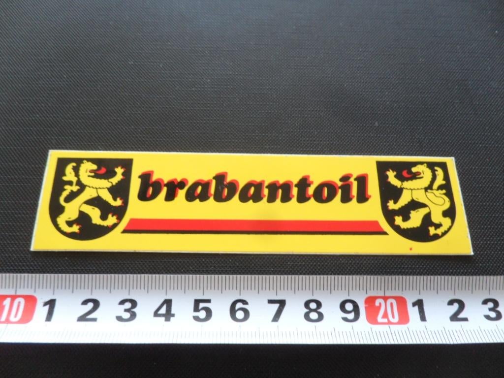 sticker brabantoil, Ophalen, Zo goed als nieuw