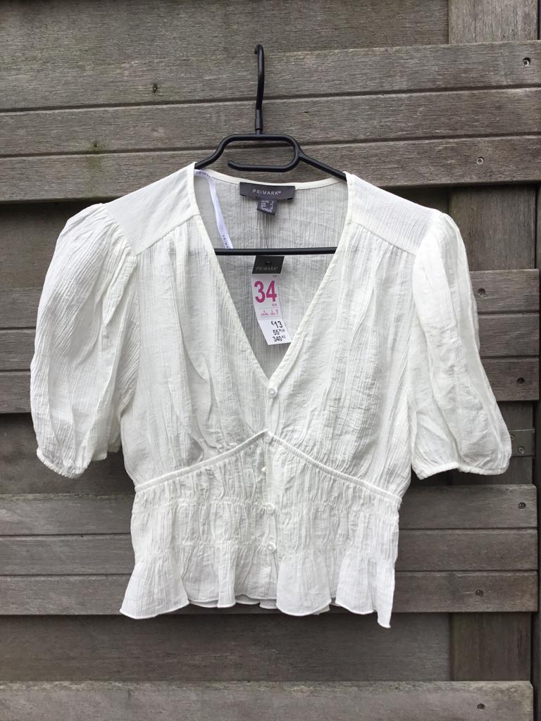 Blouse Maat 34 (XS), Ophalen, Nieuw, Maat 34 (XS) of kleiner, Wit