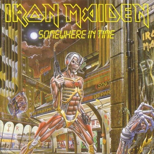 Iron Maiden – Somewhere In Time, Ophalen of Verzenden, Gebruikt