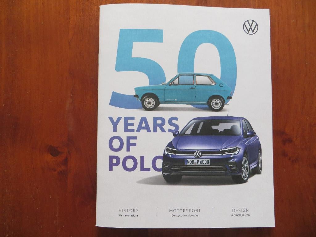 Volkswagen Polo 50 Years: historie, motorsport, design, Ophalen of Verzenden, Nieuw, Volkswagen