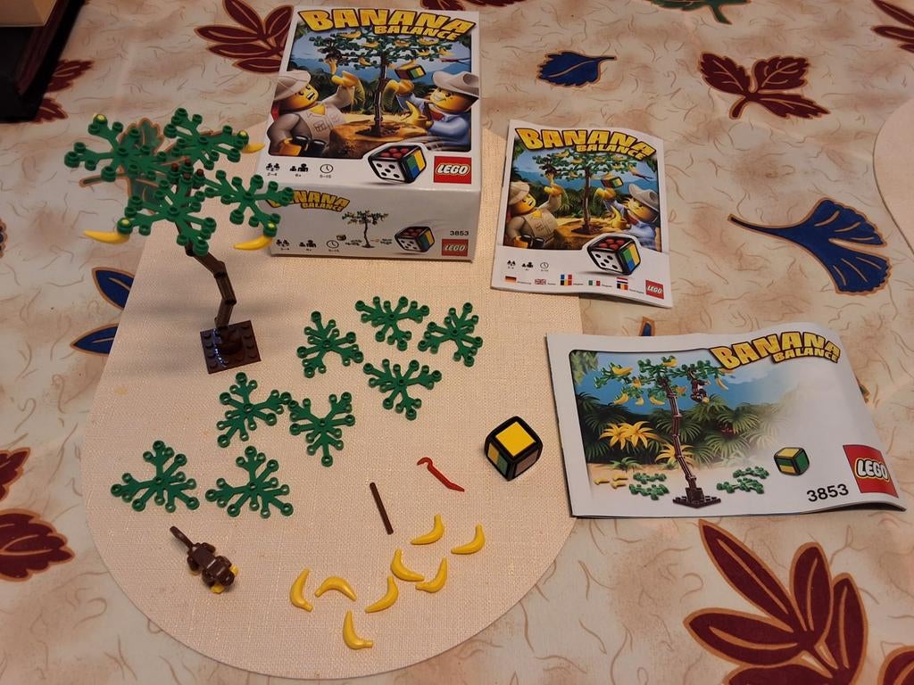 Lego 3853 Banana Balance - Compleet, Compleet, Gebruikt, Overige thema's, Lego