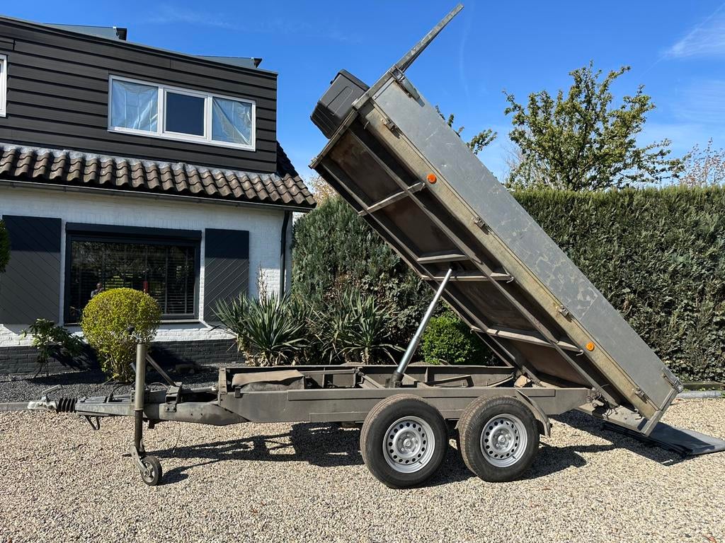 Hapert electrische kipper 3500KG 340x185, Auto diversen, Ophalen of Verzenden, Zo goed als nieuw