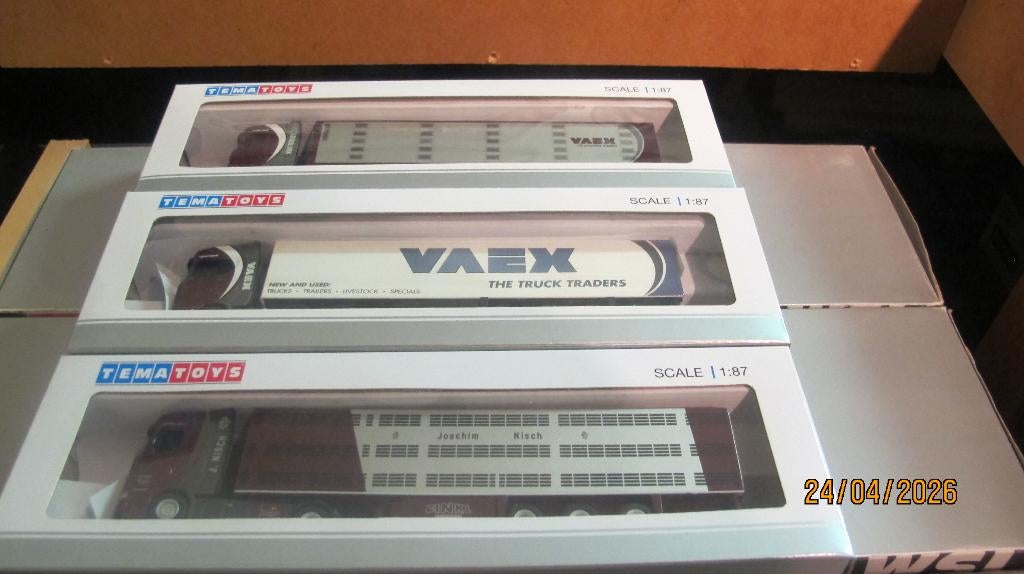 WSI 3x Vaex modellen in OVP. Z.G.A.N.  Let Op Schaal 1:87, Hobby en Vrije tijd, Modelauto's | 1:50, Ophalen of Verzenden, Zo goed als nieuw