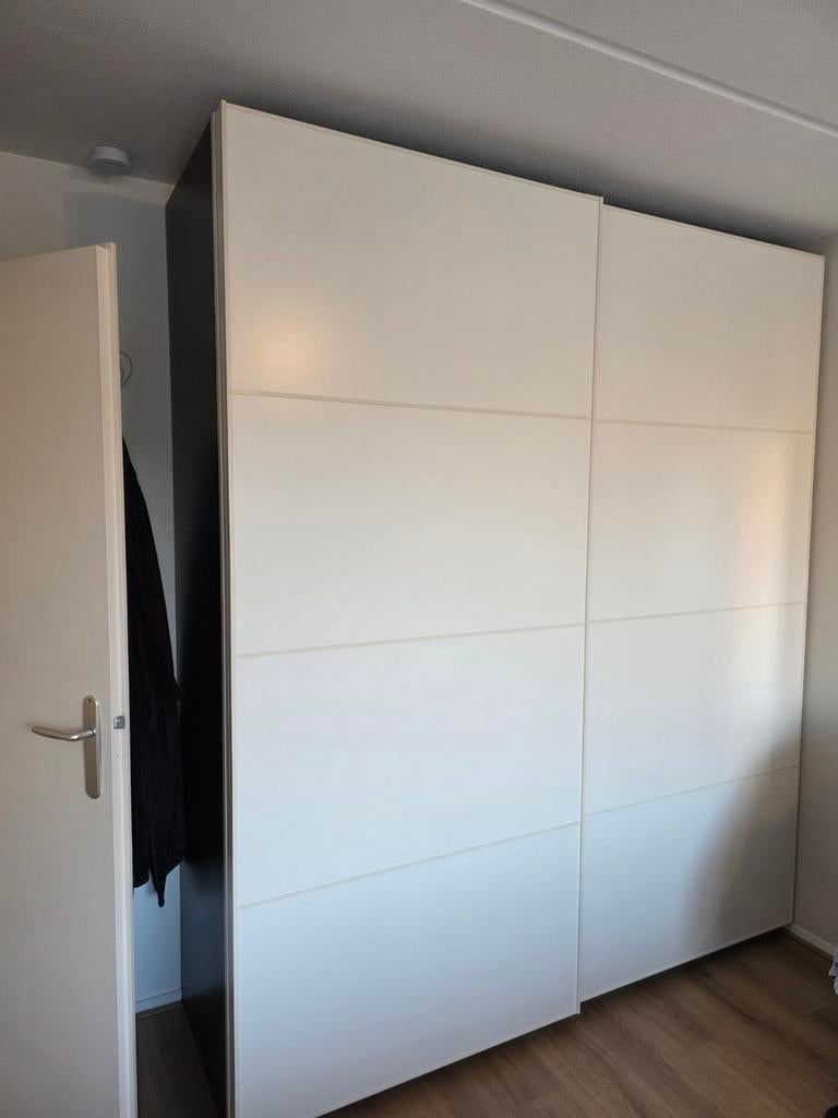Ikea Pax kast schuifdeuren, Huis en Inrichting, Kasten | Kledingkasten, Ophalen, Zo goed als nieuw, 50 tot 75 cm, 200 cm of meer