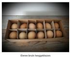 Eieren bruin leeg geblazen -12 stuks - pasen - voorjaar - ei, Ophalen of Verzenden, Nieuw