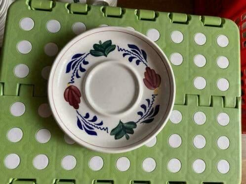 Boerenbont schotel voor kopje model Nova Boerenbond, Huis en Inrichting, Keuken | Servies, Gebruikt, Ophalen of Verzenden, Kop(pen) en/of Schotel(s)