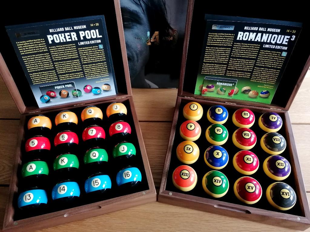 Zeer gelimiteerde en bijzondere Pool Billiard sets, Ophalen of Verzenden, Nieuw, Pooltafel