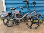2x Z.G.A.N Lacros S400 XL Elektrische Vouwfietsen - 24 inch, 20 inch of meer, Versnellingen, Ophalen of Verzenden, Zo goed als nieuw