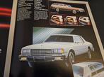 Brochure Chevrolet Caprice Classic & Impala 1984, Ophalen of Verzenden, Zo goed als nieuw, Chevrolet