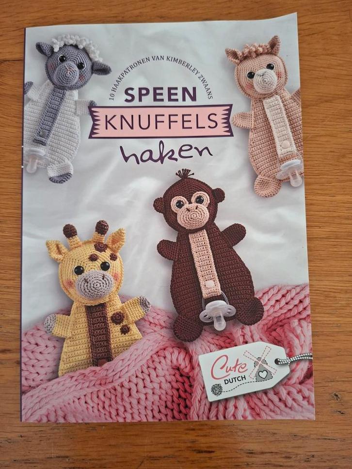 Speenknuffels haken - CuteDutch, Hobby en Vrije tijd, Breien en Haken, Nieuw, Haken, Patroon of Boek, Ophalen of Verzenden