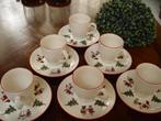 Windsor christmas kop en schotels kerst kerstservies, Huis en Inrichting, Ophalen of Verzenden, Zo goed als nieuw, Wedgwood, Kop(pen) en/of Schotel(s)