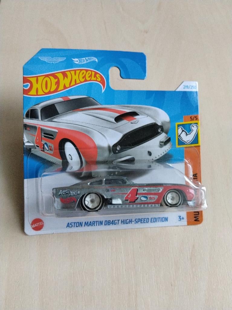Hotwheels Aston Martin DB4GT, Ophalen of Verzenden, Nieuw, Auto