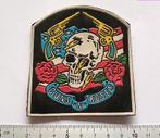 Guns N' Roses vrij zeldzame vintage 80's rubber patch rp5, Verzenden, Nieuw, Kleding