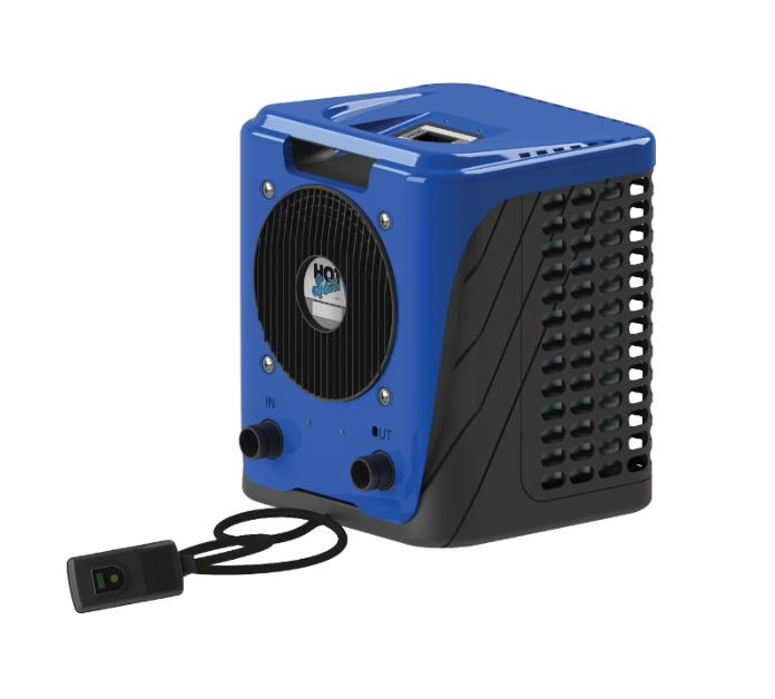 Hot Splash Warmtepomp 3,35kW + Blue Ray Filterpomp-ballen, Ophalen, Zo goed als nieuw, Verwarming