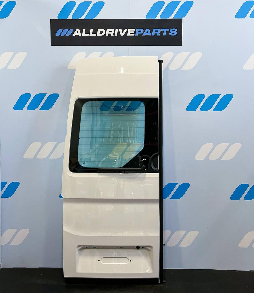 VW Crafter achterdeur links H2 met ruit LB9A wit 7C3827091CE, Gebruikt, -, Deur, -