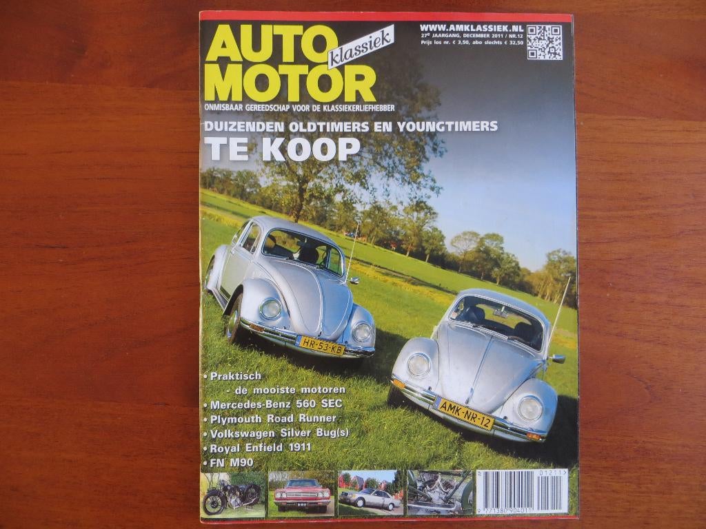 Auto Motor Klassiek 12 2011 Mercedes-Benz 560 SEC, Ophalen of Verzenden, Nieuw, Mercedes