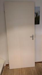 Linksdraaiende opdekdeur 83x 201,5 opknapper, Ophalen, Gebruikt, 80 tot 100 cm, Binnendeur