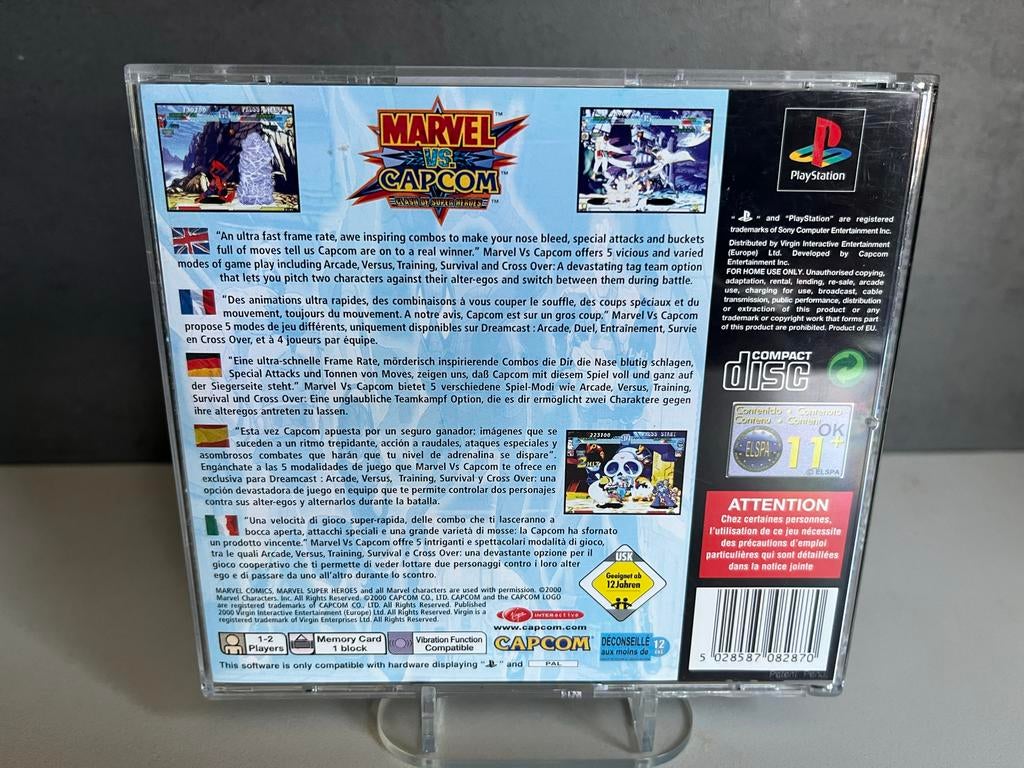 Marvel vs. Capcom: Clash of Super Heroes PlayStation 1, Gebruikt, Vechten, T, 2 spelers