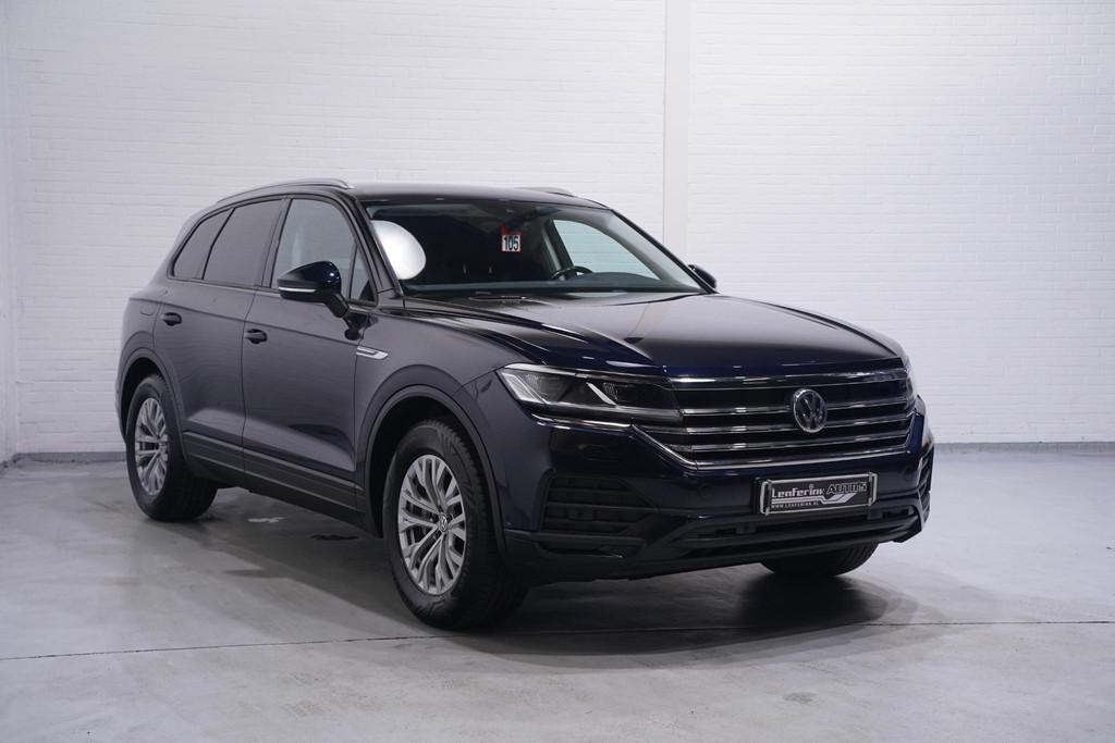 Volkswagen Touareg 3.0 TDI 231 pk Grijs Kenteken 2-Zits Navi, Auto's, Bestelauto's, Automaat, 15 km/l, Gebruikt, Adaptive Cruise Control
