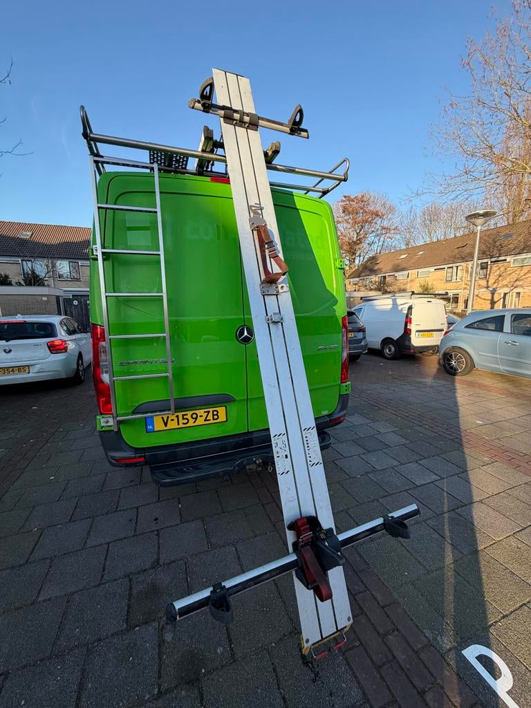 Rhino SafeStow4 ladderlift + imperiaal (Sprinter/Crafter), Ophalen, Gebruikt