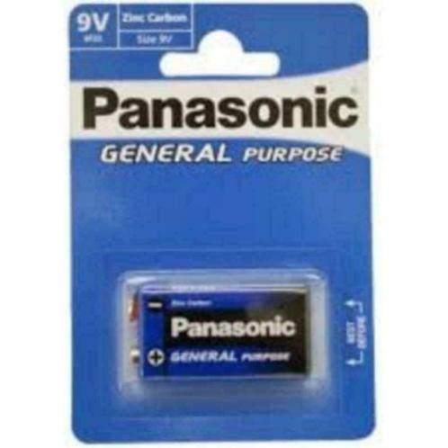 Panasonic General Purpose 9V Block Batterij, Ophalen, Nieuw