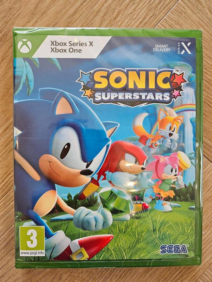 Sonic Superstars (nieuw in seal), Spelcomputers en Games, Games | Xbox Series X en S, Nieuw, Ophalen