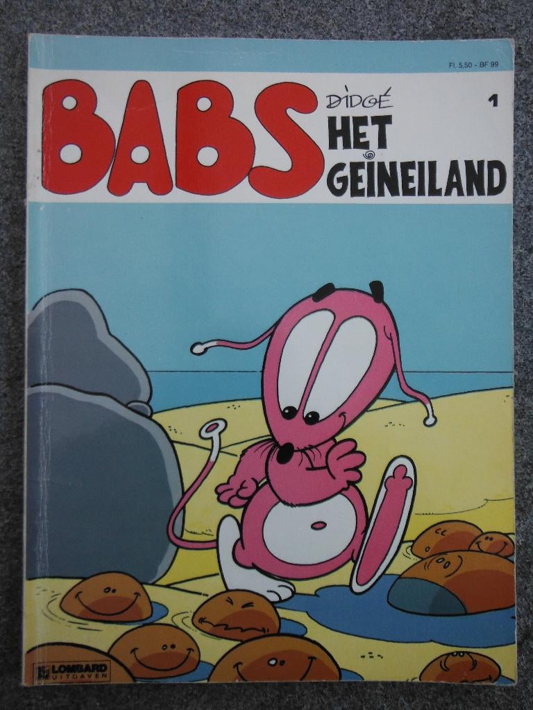 Babs. Nr 1 Het Geineiland. 1991., Boeken, Eén stripboek, Ophalen of Verzenden, Gelezen