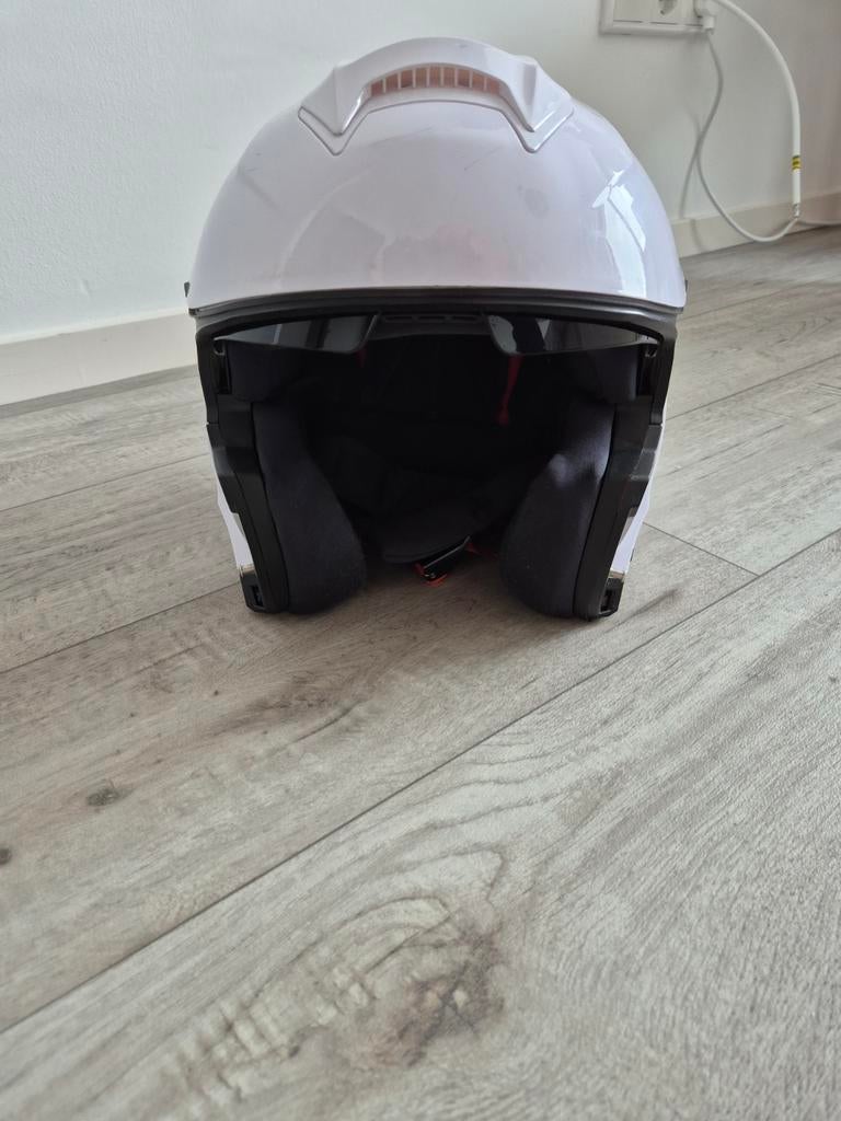 Witte helm met vizier, Ophalen of Verzenden