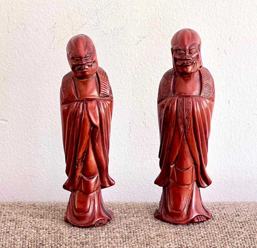 Beeldjes van Chines monniken, Ophalen of Verzenden, Zo goed als nieuw