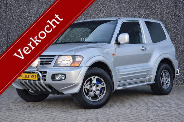Mitsubishi Pajero 3.5 V6/Short Body/203PK/Camera/Leer/Trekhk, Auto's, Mitsubishi, Bedrijf, Pajero, 4x4, ABS, Airbags, Airconditioning