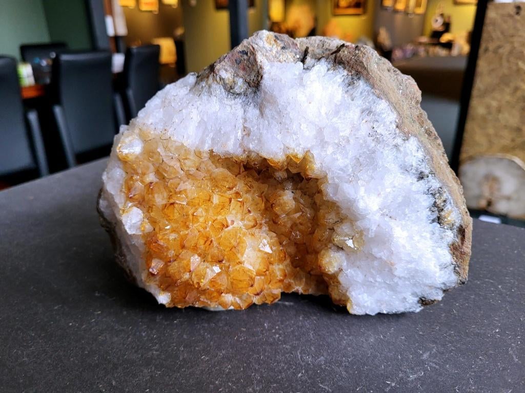 Citrien, gebr. Amethist, 3,2 kg, 47,- euro bij Arnold, Ophalen of Verzenden