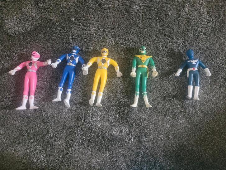 Power Rangers figuren - niet beweegbaar, wel flexibel, Kinderen en Baby's, Speelgoed | Actiefiguren, Ophalen of Verzenden