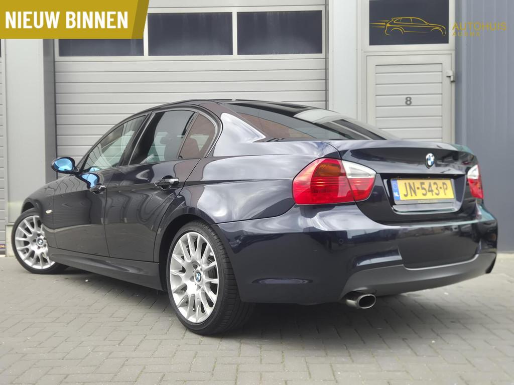 BMW 3-serie 320si 173PK/Cruise/CarbonZwart/Alcantara/18Inch/, Auto's, BMW, Gebruikt, Zwart, Met garantie (alle), Zwart