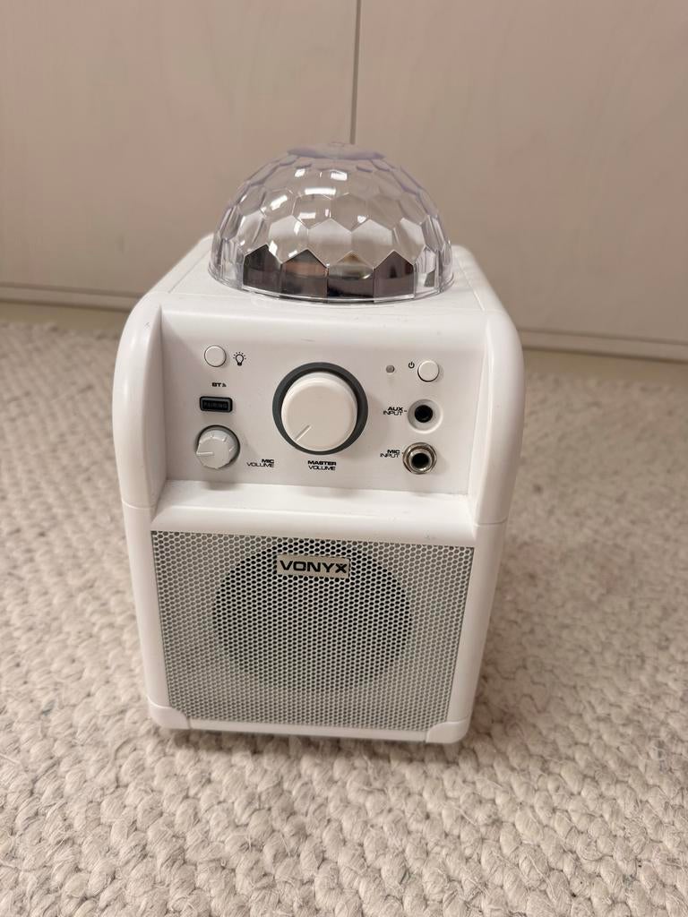 Vonyx Bluetooth Luidspreker met Discolampen - SBS50W, Audio, Tv en Foto, Luidsprekers, Zo goed als nieuw, Overige typen, Minder dan 60 watt