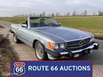 Mercedes-Benz 560 SL | 1987 | Route 66 Auctions, Auto's, Oldtimers, Overige carrosserieën, Zwart, Mercedes-Benz, Bedrijf