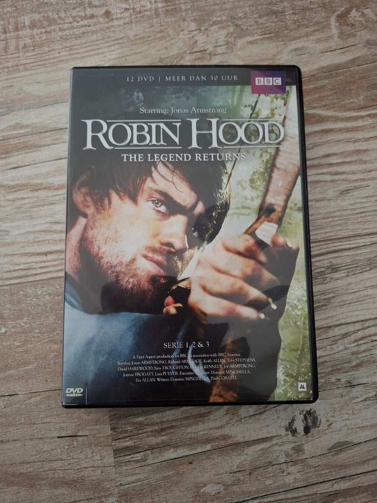 Robin Hood legend returns 1,2 en 3, Cd's en Dvd's, Dvd's | Tv en Series, Alle leeftijden, Ophalen of Verzenden, Zo goed als nieuw