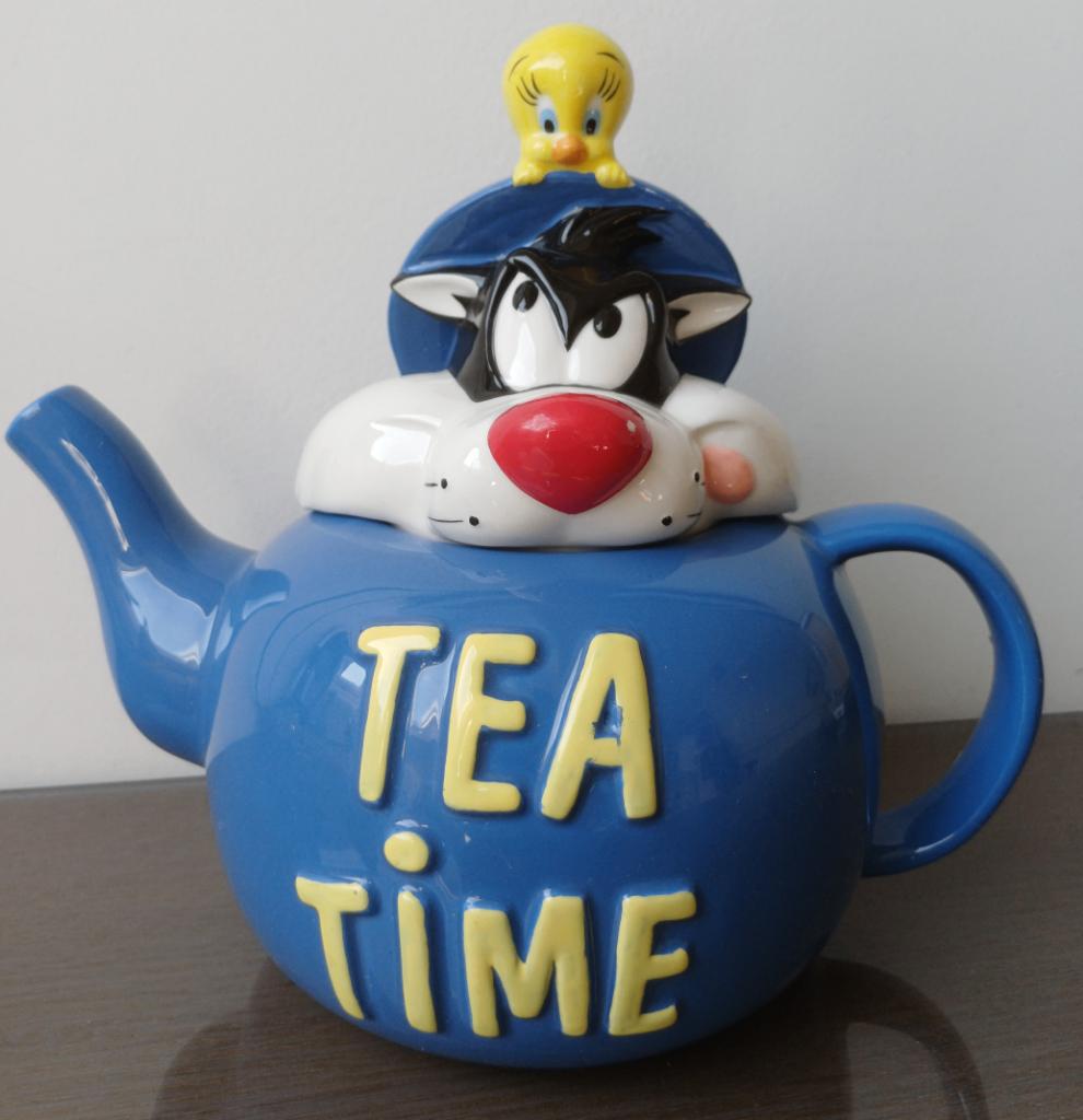 theepot warner bros, Gebruikt, Verzenden, Overige typen, Overige stijlen