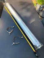 Industriële fabriekslamp / bunkerlamp vintage, Ophalen