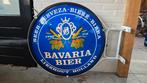 Bavaria Lichtreclame Dubbelzijdig, Ophalen, Zo goed als nieuw, Lichtbak of (neon) lamp